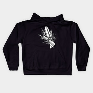 Crystal Herb Bundle - Tattoo Inspired Kids Hoodie